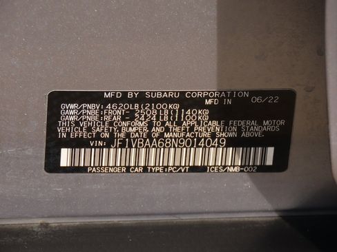 Used 2022 Subaru WRX image 30