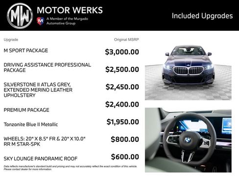 New 2026 BMW 540i xDrive w/ M Sport Package image 4