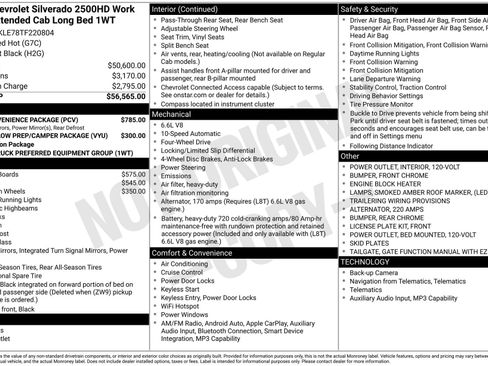 New 2026 Chevrolet Silverado 2500 W/T w/ WT Convenience Package AWD/4WD image 3