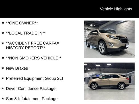 Used 2018 Chevrolet Equinox LT w/ Sun & Infotainment Package AWD/4WD image 12