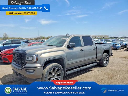 Used 2017 GMC Sierra 1500 SLT AWD/4WD image 1