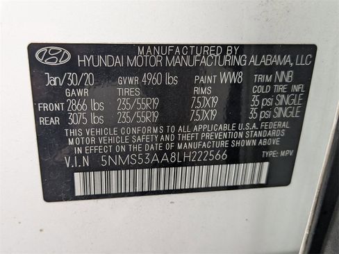 Used 2020 Hyundai Santa Fe Limited image 23