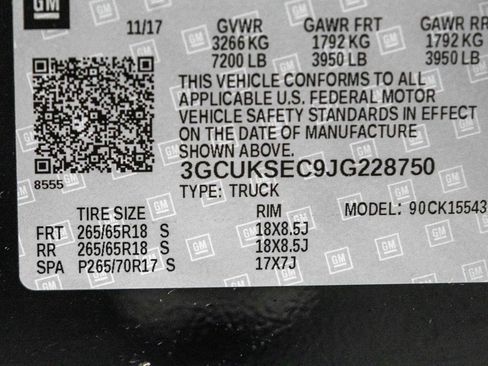 Used 2018 Chevrolet Silverado 1500 LTZ Z71 w/ LTZ Plus Package image 49