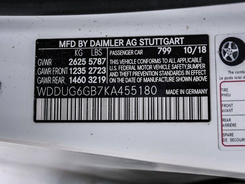 Used 2019 Mercedes-Benz S 450 S 450 image 81