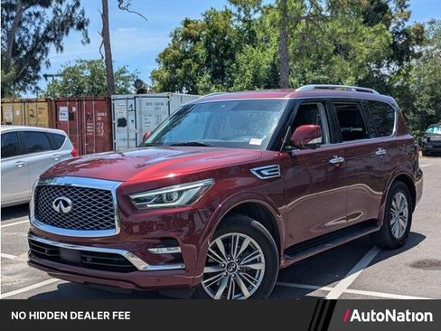 Used 2021 INFINITI QX80 Luxe RWD image 1