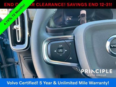 Certified 2023 Volvo C40 P8 Recharge Plus w/ Climate Package image 23