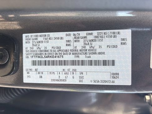 Used 2024 Ford F150 STX w/ STX Black Appearance Package AWD/4WD image 24
