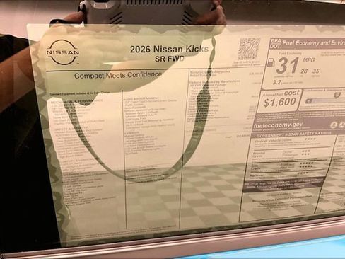 New 2026 Nissan Kicks SR w/ SR Premium Package image 38