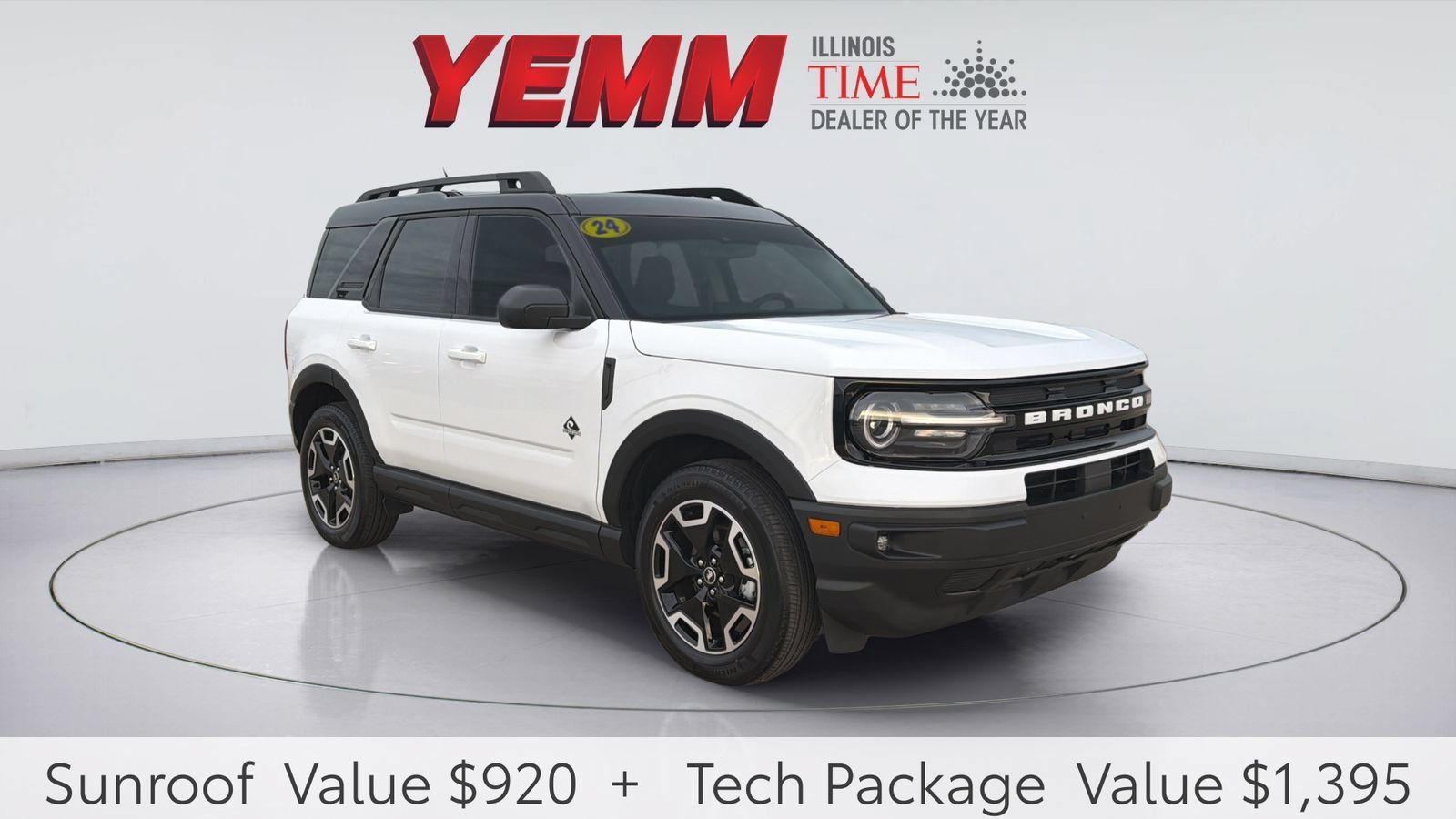 Used 2024 Ford Bronco Sport Outer Banks w/ Tech Package AWD/4WD image 1