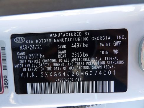 Used 2021 Kia K5 GT-Line AWD/4WD image 30
