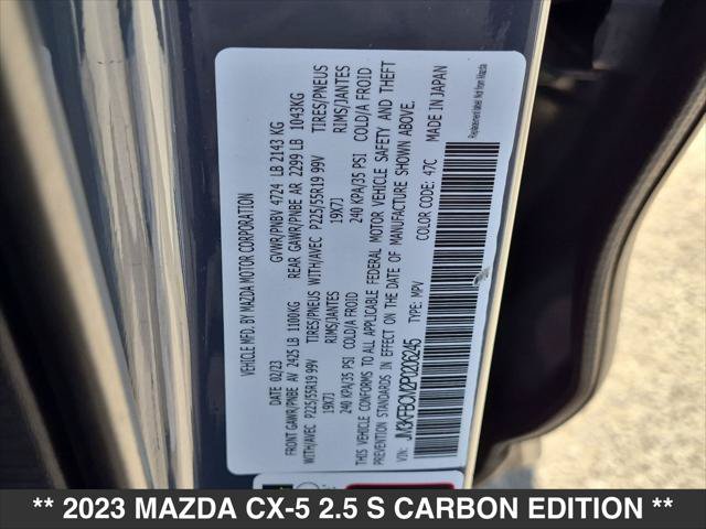 Used 2023 MAZDA CX-5 Carbon Edition AWD/4WD image 23