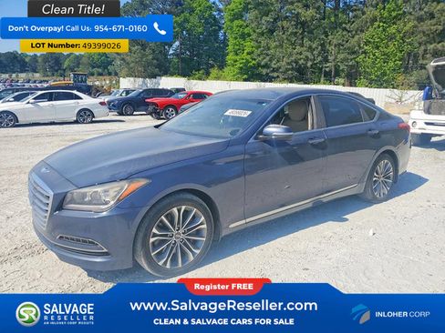 Used 2015 Hyundai Genesis 3.8 RWD image 1