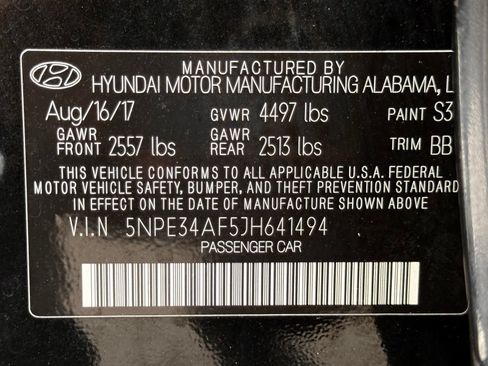 Used 2018 Hyundai Sonata SEL FWD image 44