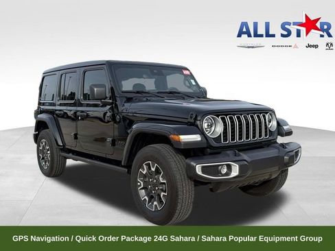 Used 2025 Jeep Wrangler Sahara image 1