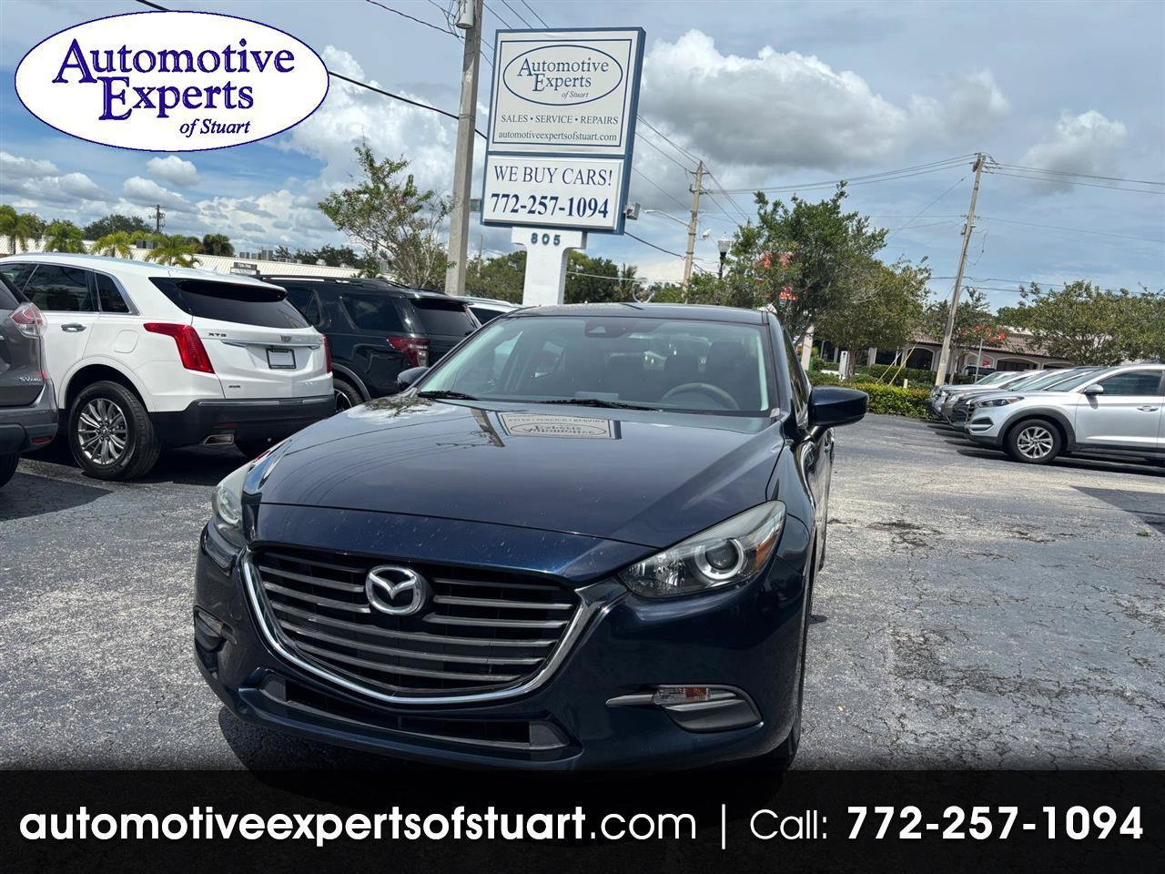 Used 2018 MAZDA MAZDA3 Sport w/ Preferred Equipment Package FWD image 1