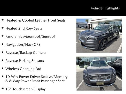 Used 2023 Lincoln Nautilus Reserve w/ Cargo Utility Package image 6