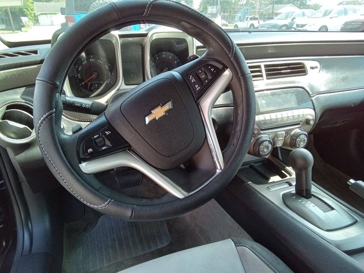 Used 2013 Chevrolet Camaro LS w/ Silver Rally Stripe Package RWD image 5