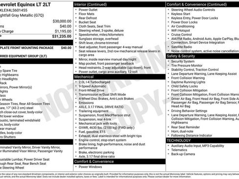 Used 2020 Chevrolet Equinox LT image 5
