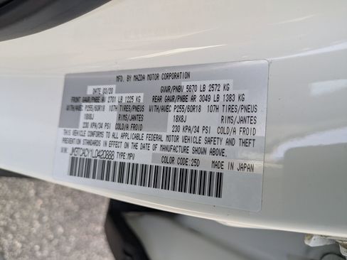 Used 2020 MAZDA CX-9 Touring w/ Touring Premium Package image 34