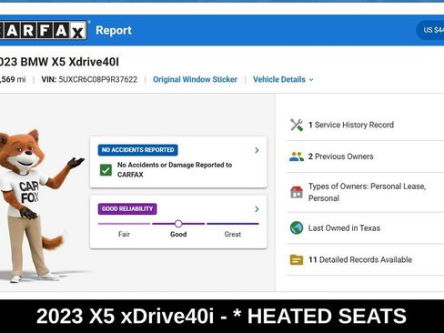 Used 2023 BMW X5 xDrive40i w/ Premium Package AWD/4WD image 9