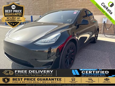 Used 2020 Tesla Model Y Long Range AWD/4WD image 1