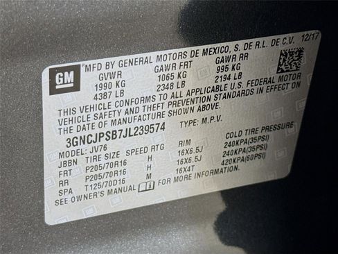 Used 2018 Chevrolet Trax LT w/ LT Convenience Package image 30