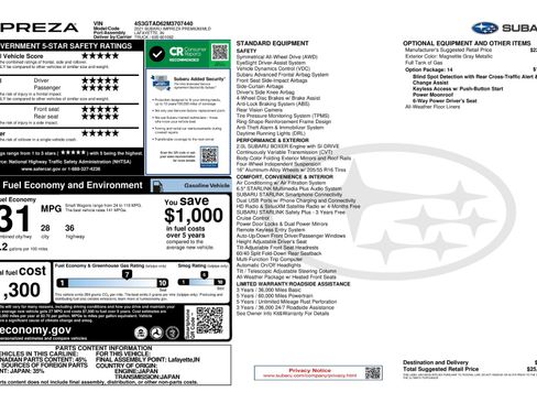 Used 2021 Subaru Impreza Premium image 11