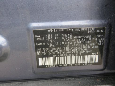 Used 2014 Subaru Outback 2.5i Premium AWD/4WD image 31