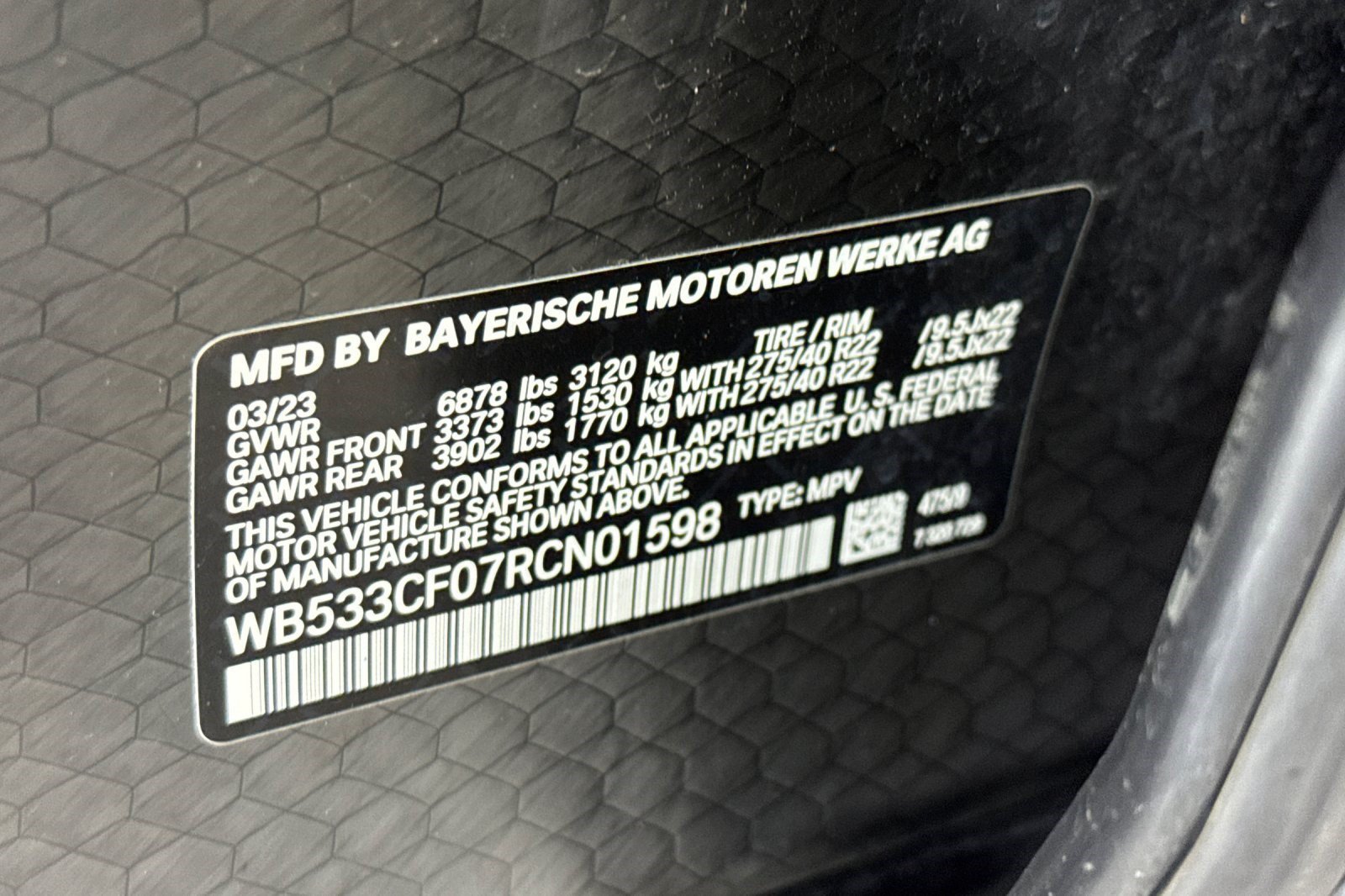 Certified 2024 BMW iX M60 AWD/4WD image 27