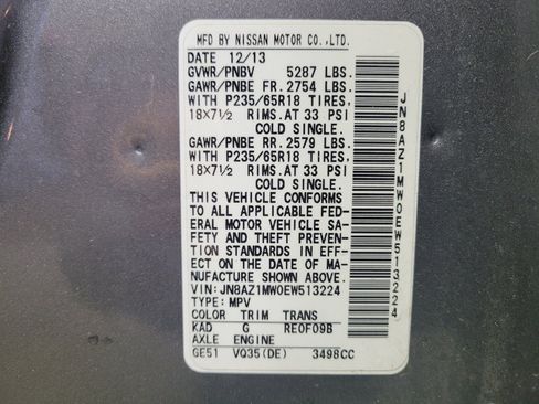 Used 2014 Nissan Murano S AWD/4WD image 33