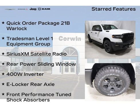 New 2026 RAM 1500 Classic Warlock AWD/4WD image 10