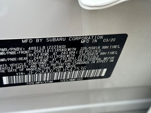 Used 2020 Subaru Forester Touring w/ Popular Package #2 image 28