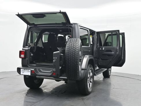 Used 2021 Jeep Wrangler Unlimited Sahara AWD/4WD image 34