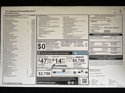 New 2027 BMW M5 AWD/4WD image 39