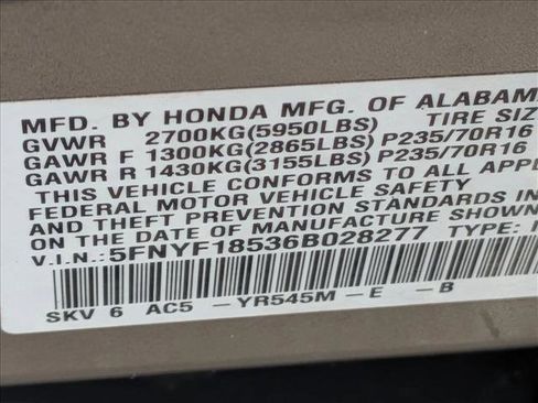 Used 2006 Honda Pilot EX-L image 23
