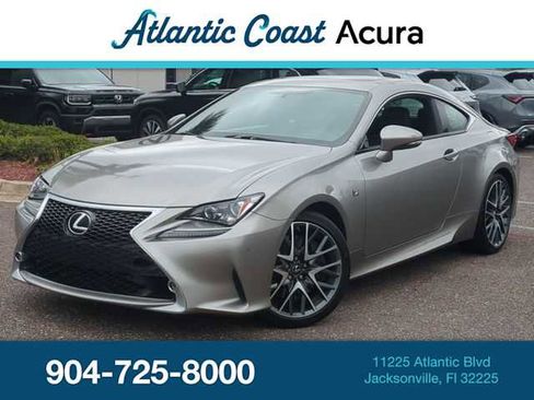 Used 2015 Lexus RC 350 w/ F Sport w/Summer Tires RWD image 1