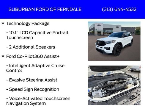 Certified 2024 Ford Explorer ST w/ Equipment Group 401A AWD/4WD image 9