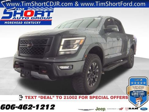 Used 2021 Nissan Titan PRO-4X w/ Pro-4x Convenience Package image 1
