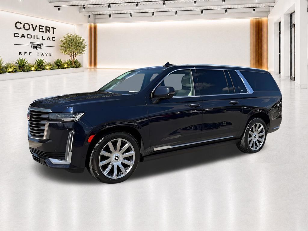 Used 2021 Cadillac Escalade ESV Premium Luxury Platinum w/ Heavy-Duty Trailer Package AWD/4WD image 5