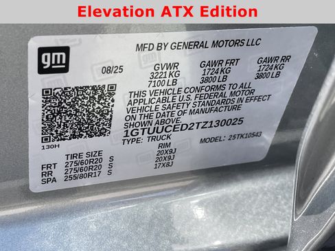 New 2026 GMC Sierra 1500 Elevation w/ Elevation Premium Package image 26