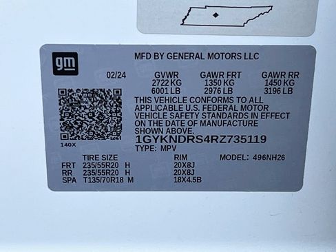 Used 2024 Cadillac XT5 Premium Luxury w/ LPO, Floor Liner Package AWD/4WD image 34
