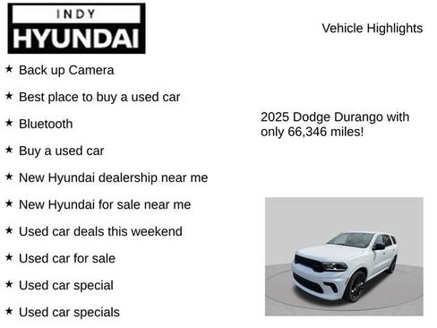 Used 2025 Dodge Durango GT AWD/4WD image 7