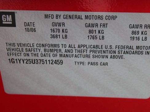 Used 2007 Chevrolet Corvette Coupe image 19