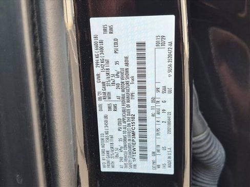 Used 2021 Ford F150 XLT w/ Equipment Group 302A High AWD/4WD image 14