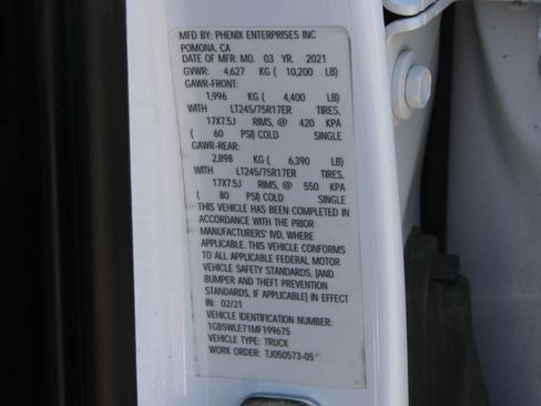 Used 2021 Chevrolet Silverado 2500 W/T w/ WT Fleet Convenience Package image 45