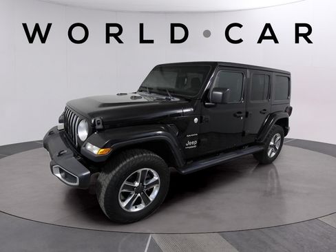Used 2021 Jeep Wrangler Unlimited Sahara AWD/4WD image 7
