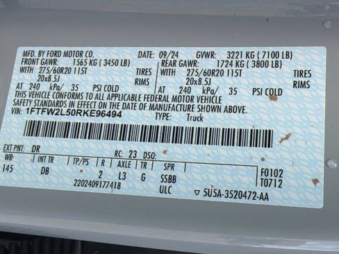 Used 2024 Ford F150 STX AWD/4WD image 25
