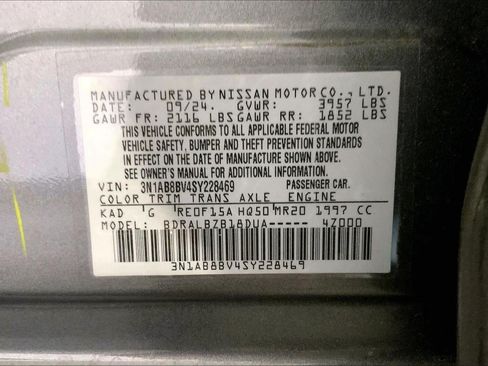 Used 2025 Nissan Sentra S FWD image 31