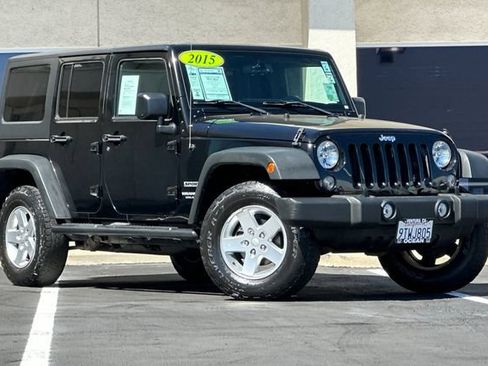 Used 2015 Jeep Wrangler Unlimited Sport w/ Quick Order Package 24S AWD/4WD image 2