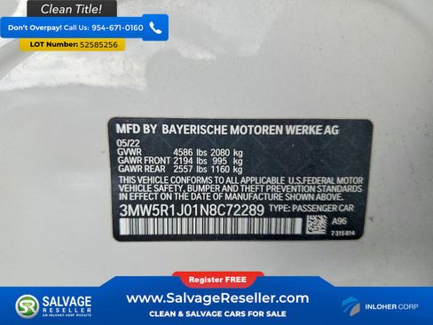 Used 2022 BMW 330i Sedan w/ Driving Assistance Package RWD image 16